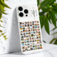 Monogram Personalized 88 Photo Collage