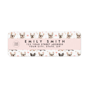 Monogram Personalized Adorable French Bulldog
