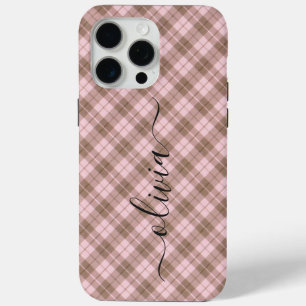 Monogram Personalized iPhone 15 Pro Max Case