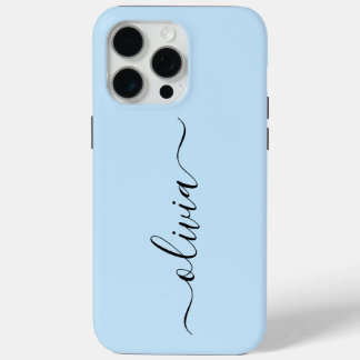 Monogram Personalized iPhone 15 Pro Max Case