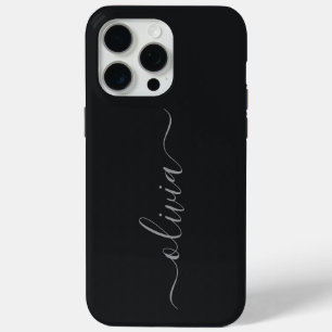 Monogram Personalized iPhone 15 Pro Max Case