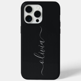 Monogram Personalized iPhone 15 Pro Max Case