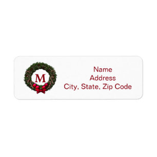Monogram Personalized Christmas