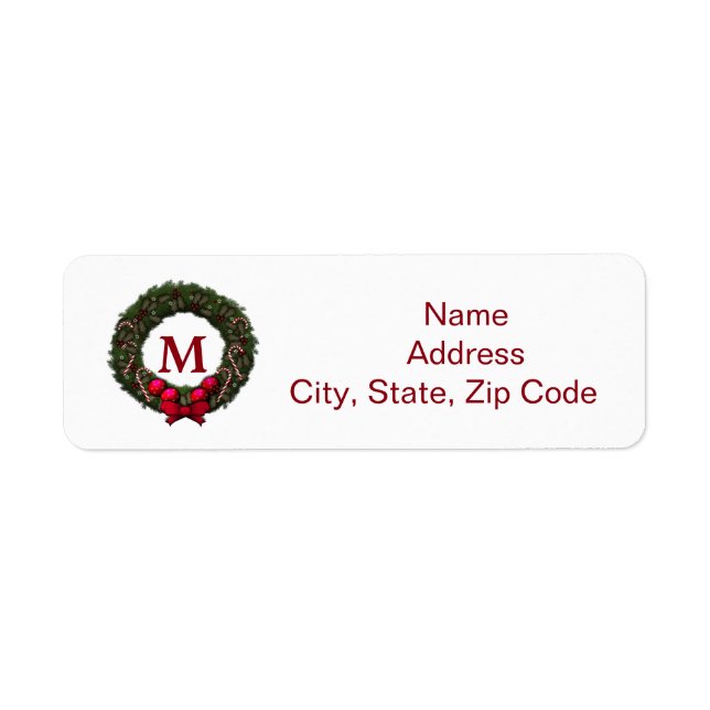 Monogram Personalized Christmas (Front)