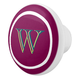 Monogram Personalized Drawer Handles Pulls Knobs 