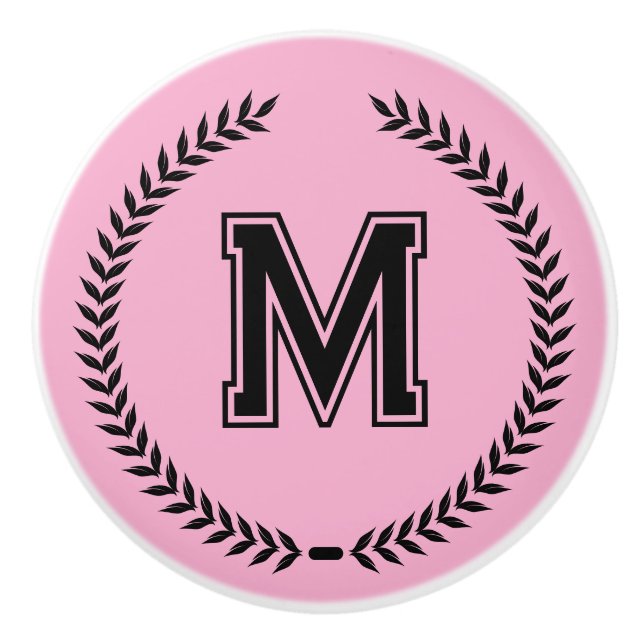 Monogram Personalized Drawer Handles Pulls Knobs  (Front)
