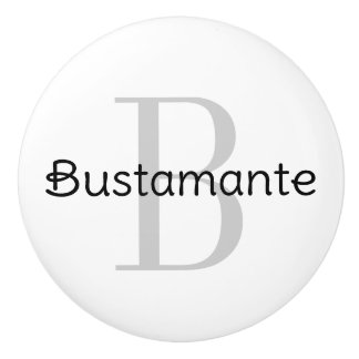 Monogram Personalized Drawer Knob