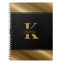 monogram personalized golden