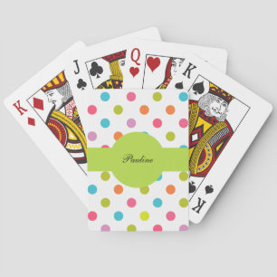 Monogram Personalized Playing Cards