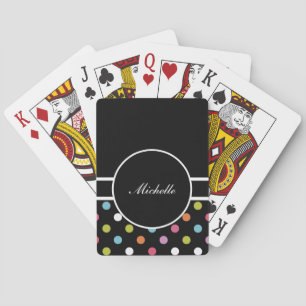 Monogram Personalized Playing Cards