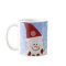 Monogram Personalized: Snowman Mug