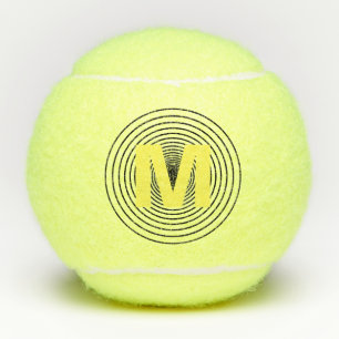 Monogram Personalized Tennis Balls