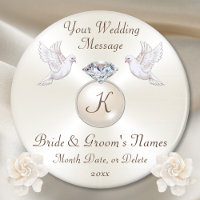 Monogram Personalized, Wedding Favours CHEAP Bulk,