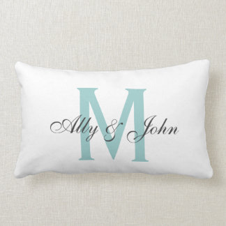 Monogram Pillow With Names