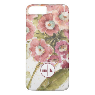 Monogram   Pink Primrose Case-Mate iPhone Case
