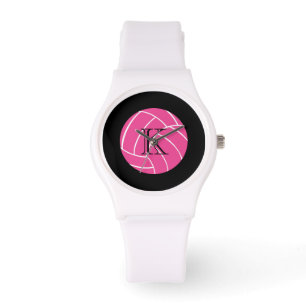 Monogram Pink Volleyball Wrist Watch