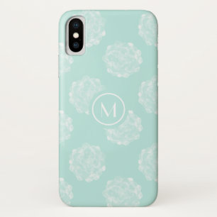 Monogram   Plant Happiness   Pastel Succulent Patt Case-Mate iPhone Case