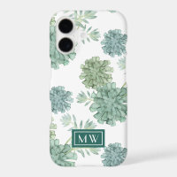Monogram | Plante Bonheur | Motif de Succulente