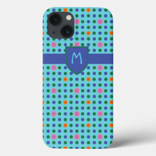 Monogram Polka Dots Custom iPhone 6 Xtreme Case
