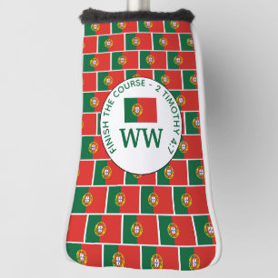 Monogram Portugal Flag Putter Golf Head Cover