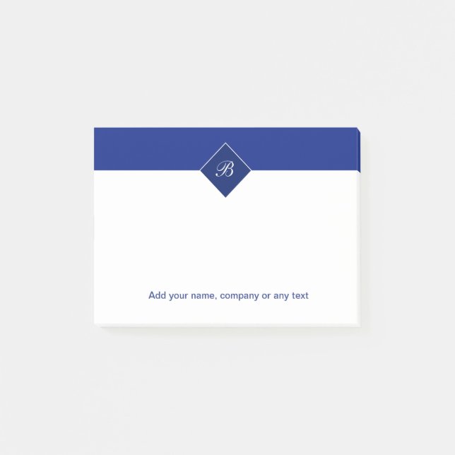 Monogram Post Post-it® Notes (Front)