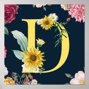 Monogram Poster