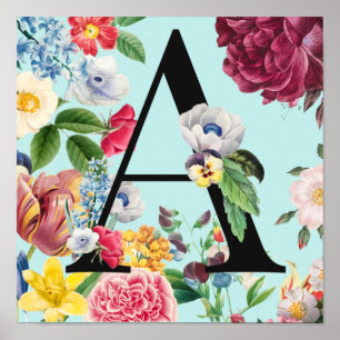 Monogram Poster