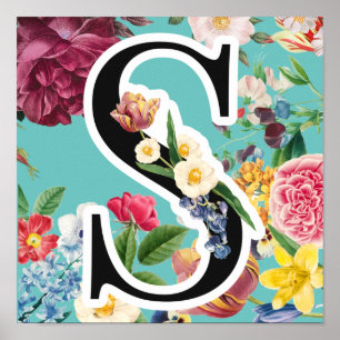monogram poster