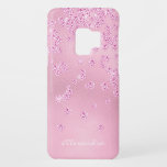 Monogram Pretty Girly Pink Diamond Bling Confetti Case-Mate Samsung Galaxy S9 Case<br><div class="desc">Monogrammed Cute Girly Pink Diamond Bling Jewellery Confetti Smart Phone Case that you can add your name to. Please contact the designer if you would like additional matching items.</div>