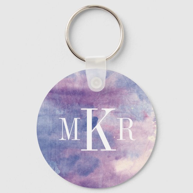 Monogram | Purple Haze II Keychain (Front)