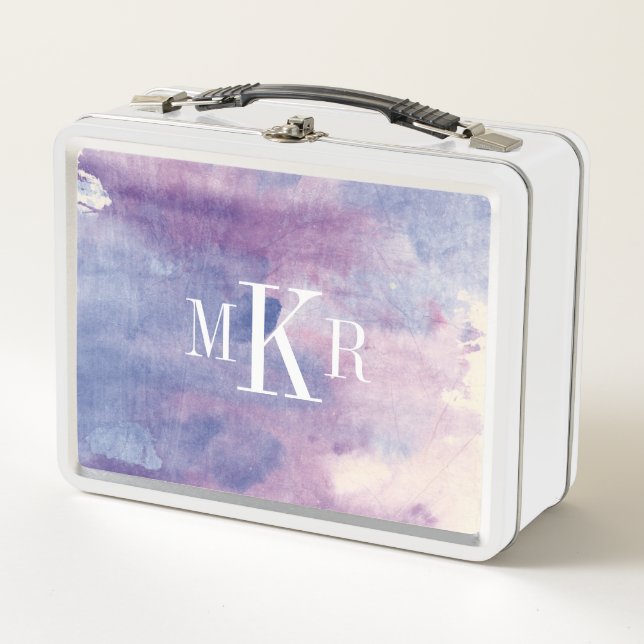 Monogram | Purple Haze II Metal Lunch Box (Front)
