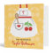 Monogram Red and Yellow Cherry Apron Recipe Binder