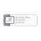 Monogram Return Address Labels