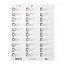 Monogram Return Address Labels