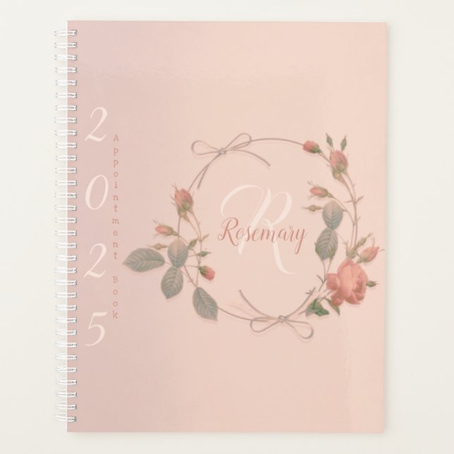 Monogram Rose Gold Appointment 2025  (Devant)