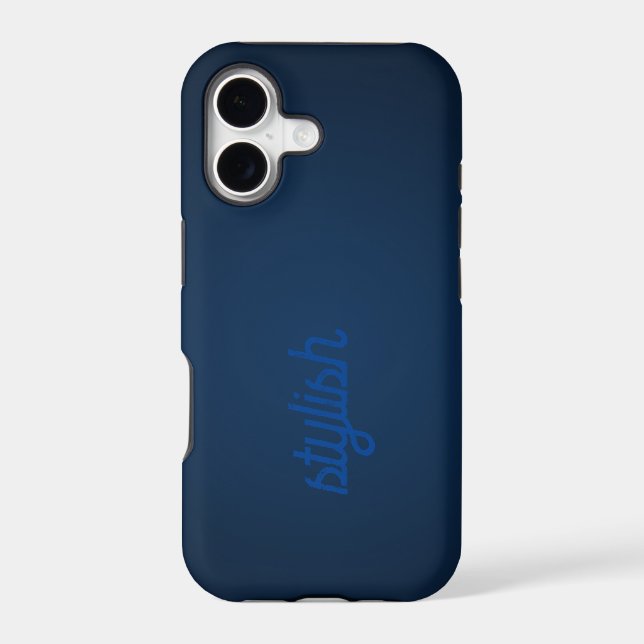 Monogram Rustic ]Dark Blue (Back)