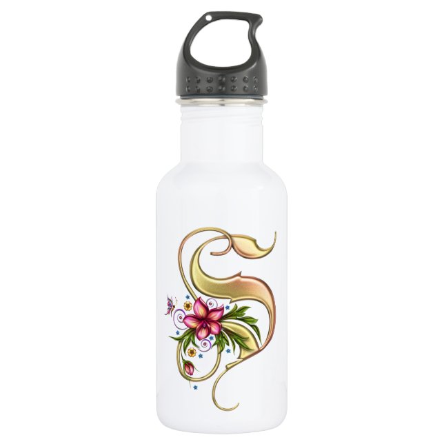 Monogram S 32 oz PBA FREE 532 Ml Water Bottle (Front)