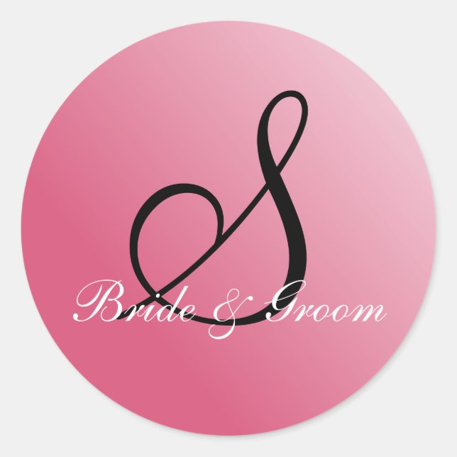 Monogram S customizable seal (Front)