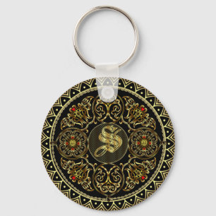 Monogram S Keychain