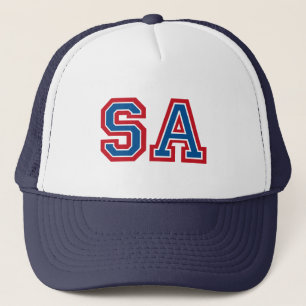 Monogram "SA" Trucker Hat