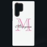 Monogram samsung galaxy case<br><div class="desc">Monogram Samsung Galaxy S22 Ultra Case</div>