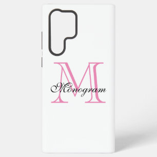 Monogram samsung galaxy case