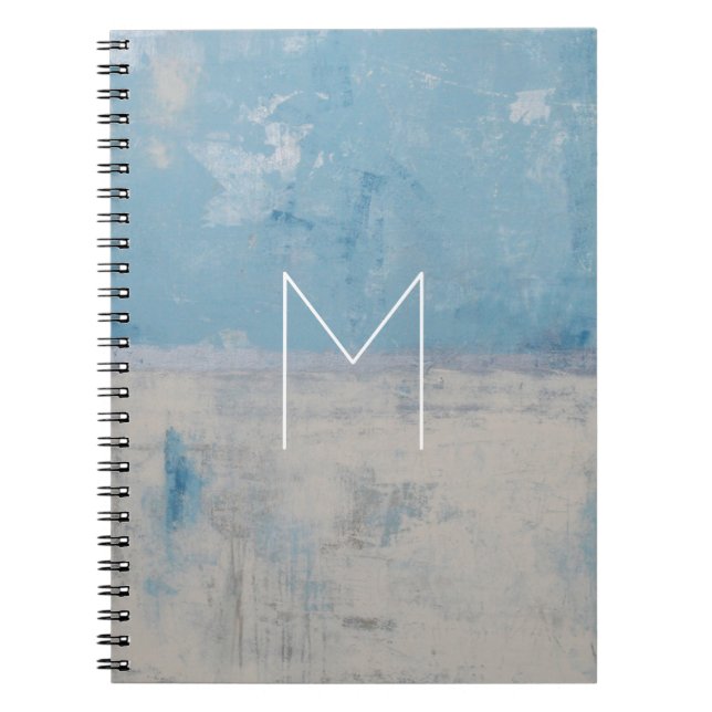 Monogram | Silver Aura Notebook (Front)