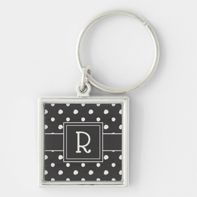 Monogram | Simple Signs Step One Keychain (Front)