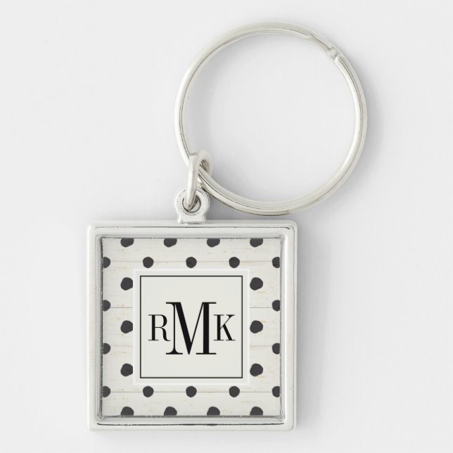 Monogram | Simple Signs Step Three Keychain (Front)