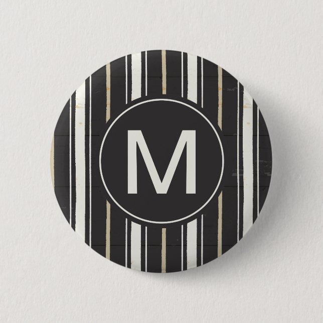 Monogram | Simple Signs Step Two 2 Inch Round Button (Front)