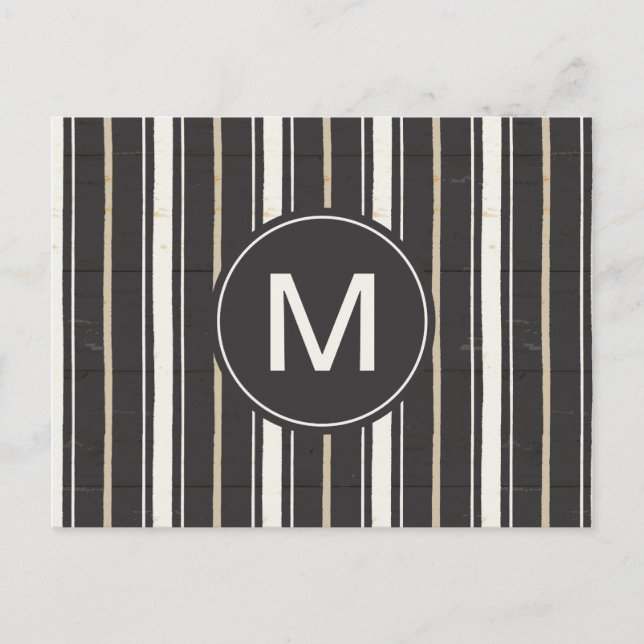 Monogram | Simple Signs Step Two Postcard (Front)