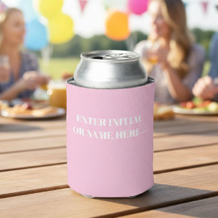 Monogram Slim Can Cooler – Custom Bridesmaid