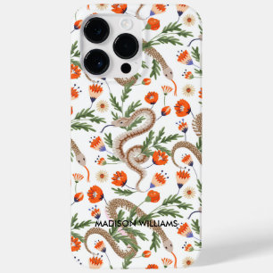 Monogram Snake and floral fairy print Case-Mate iPhone 14 Pro Max Case