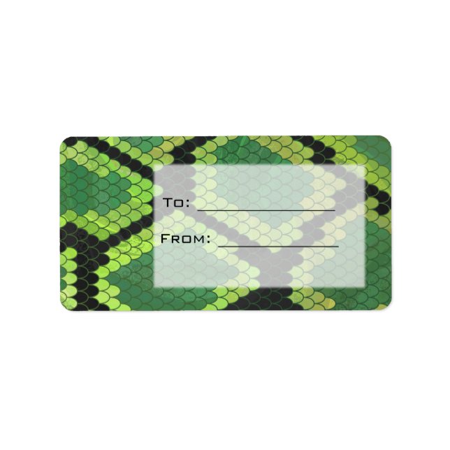 Monogram Snake Green and Black Label (Front)